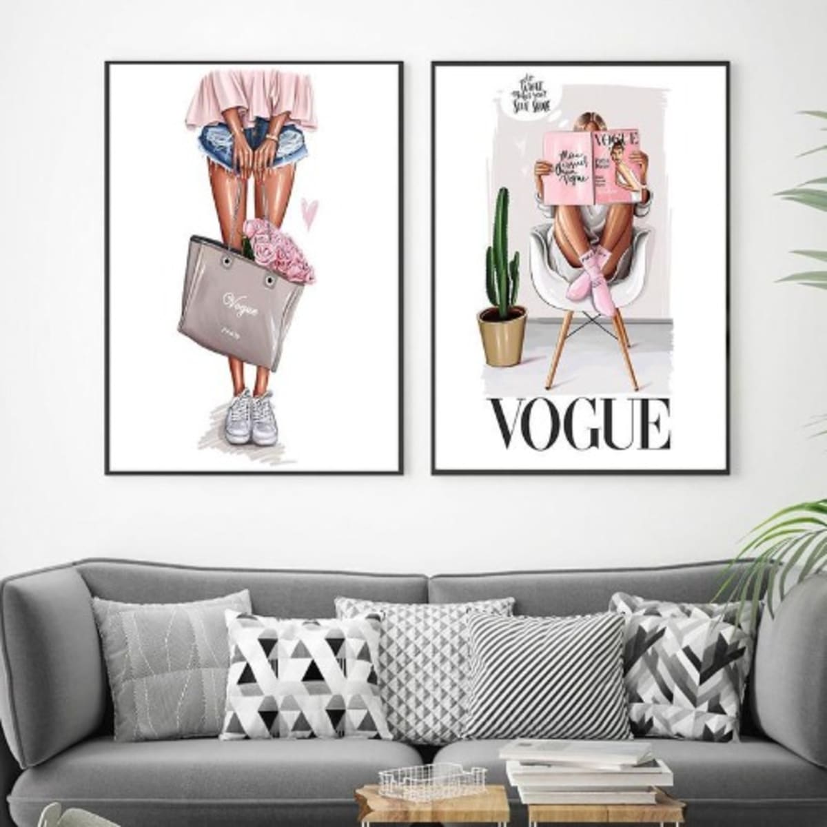 ART Art Artwork Painting Vogue Set Of Picture Frames Konga