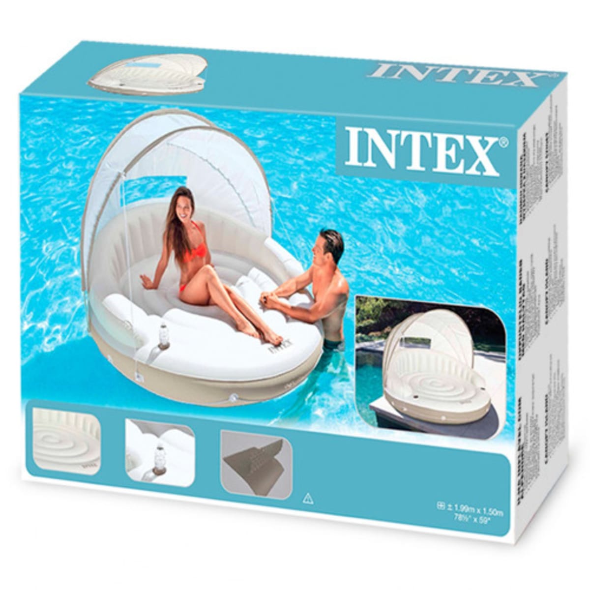 Intex sales canopy float