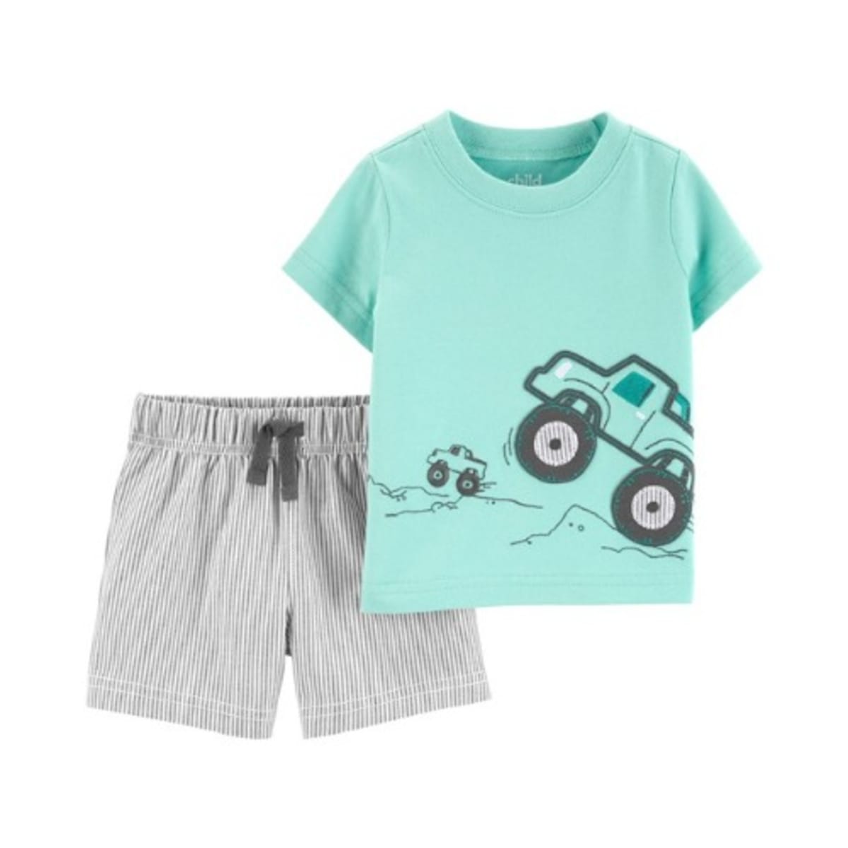 Carter s Child Of Mine Baby Boy Short Sleeve T Shirt Striped