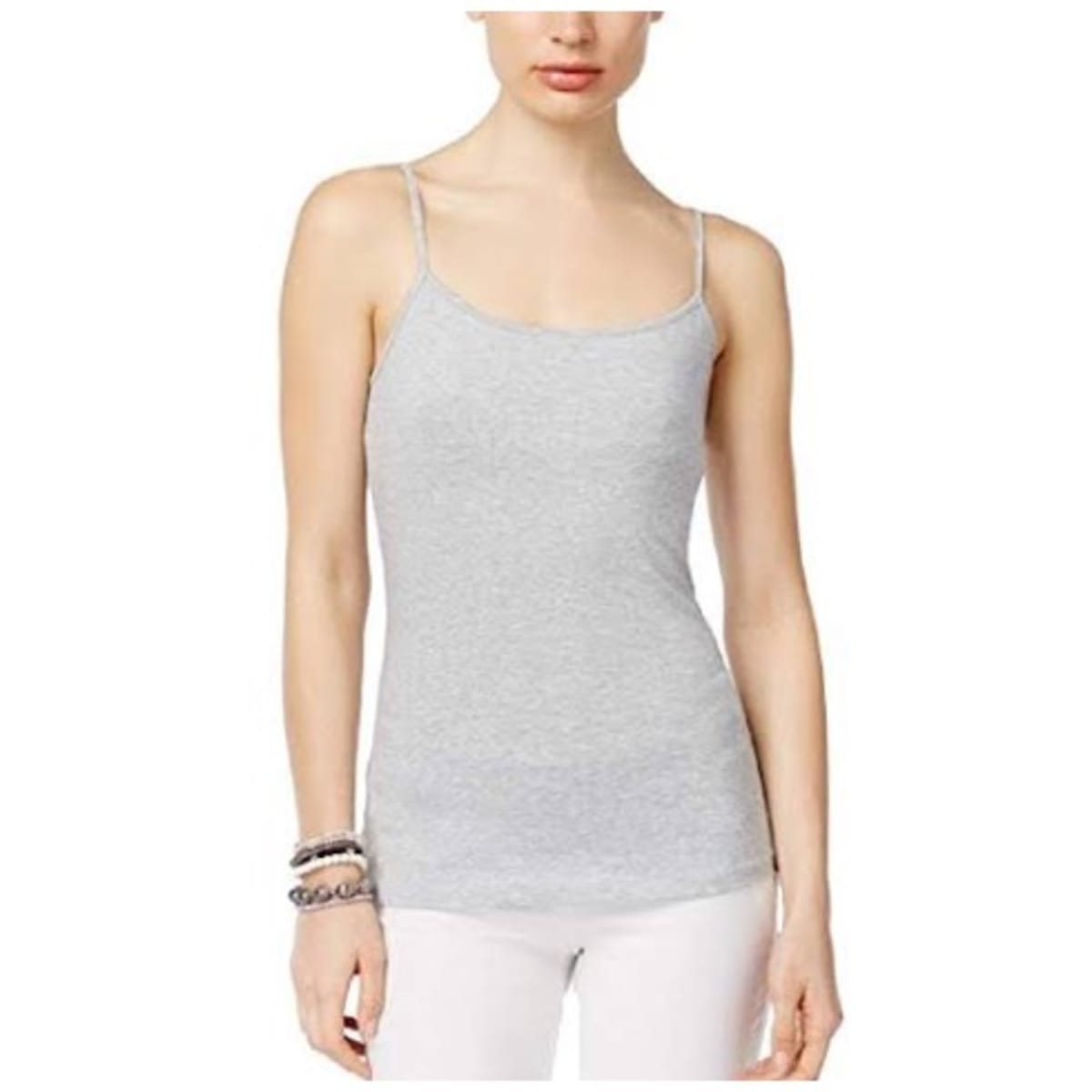 Atmosphere Ladies Stretchy Camisole - Light Grey