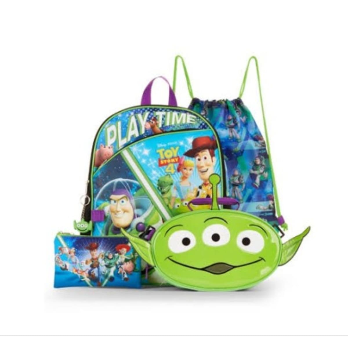 Toy Story 5 In 1 School Bag Backpack Set 16 Inches Konga
