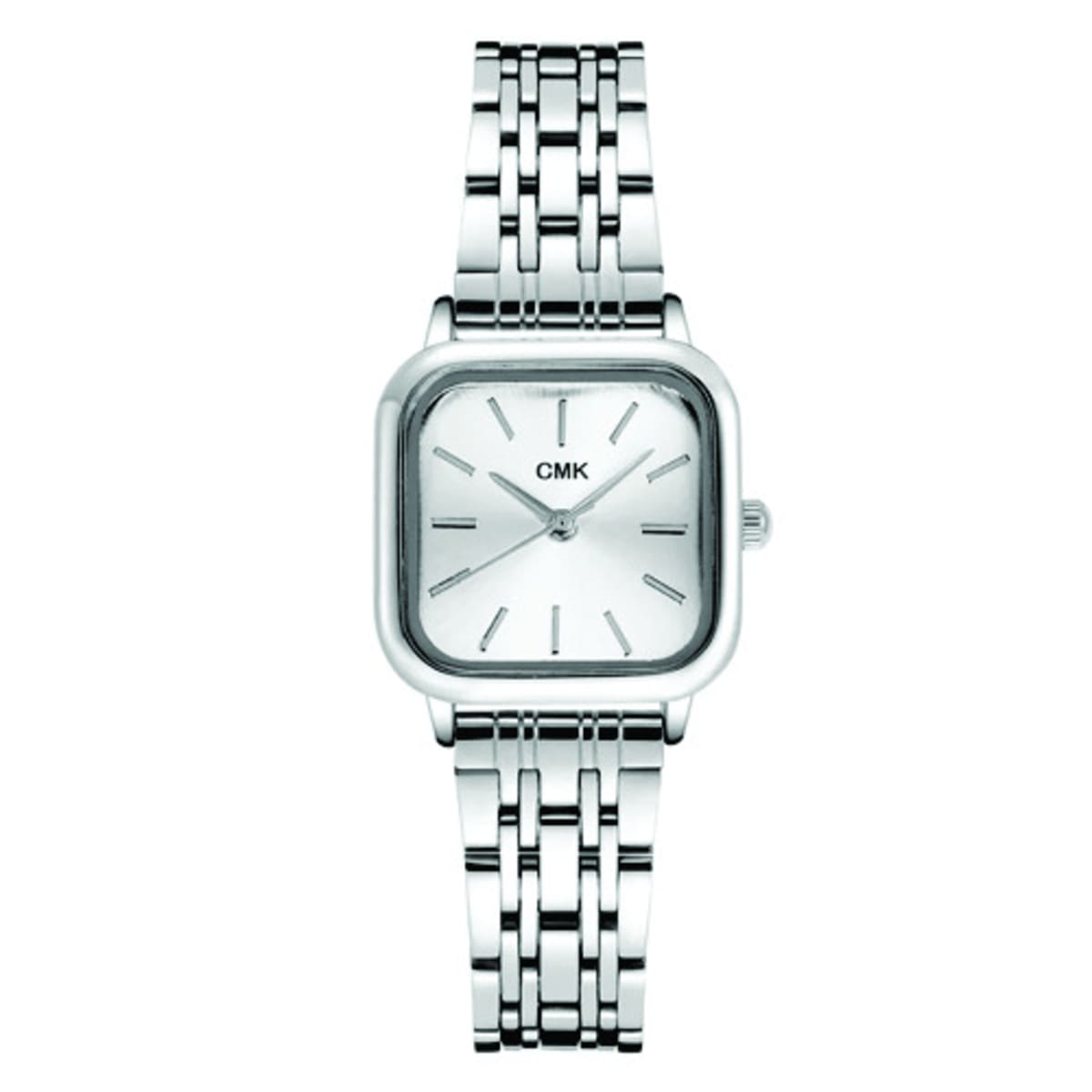 Chain Square Watch For Women Silver