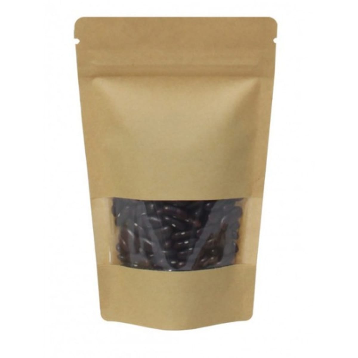 Kraft paper ziplock bags best sale