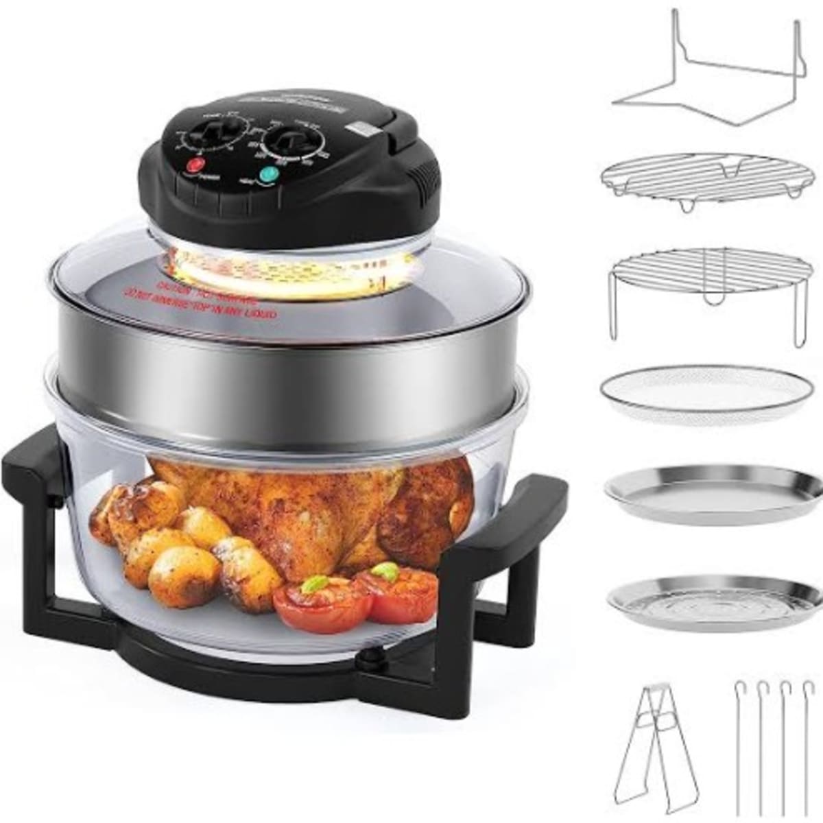 Non store oil fryer