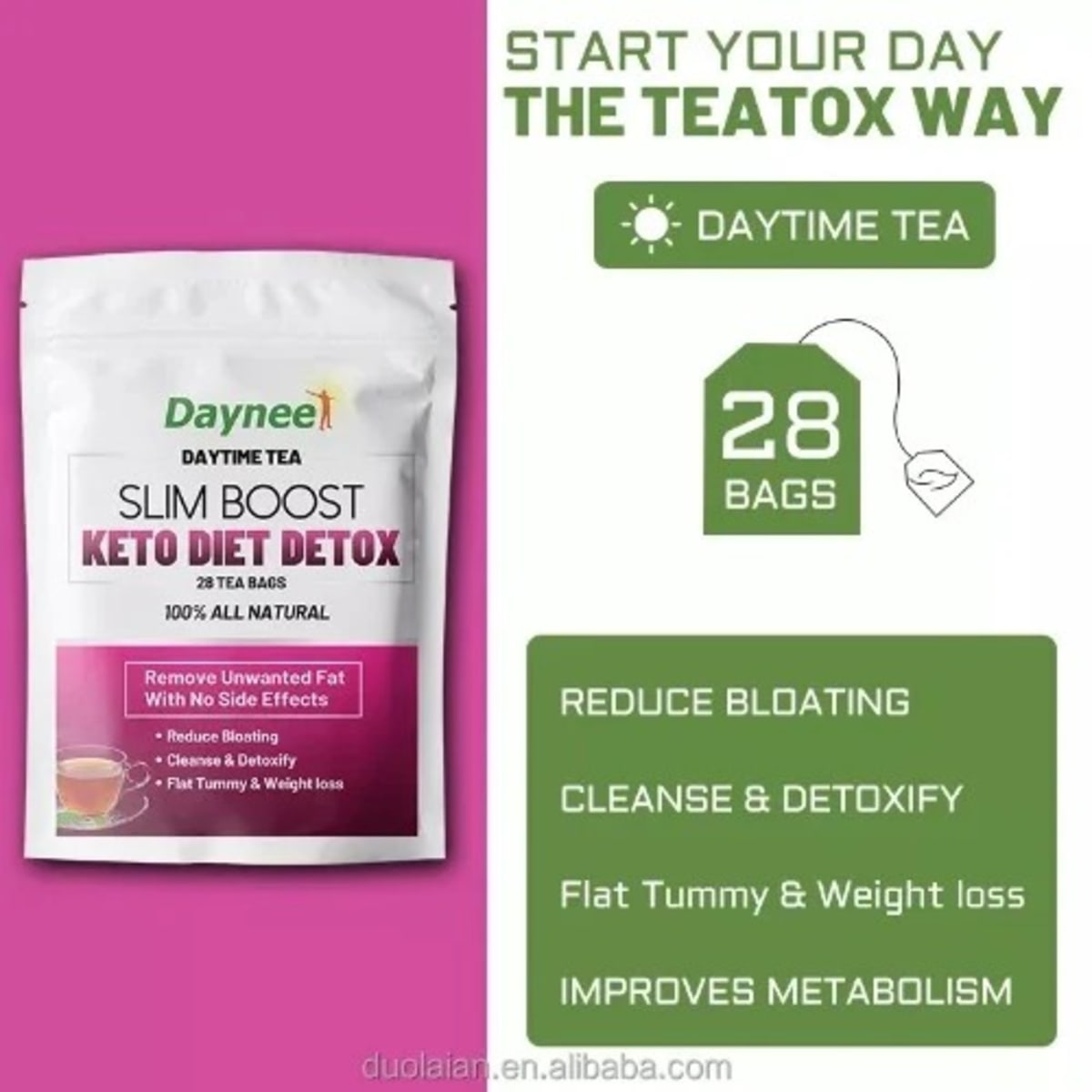 Daynee Slim Boost Keto Diet Detox - 26Teabag
