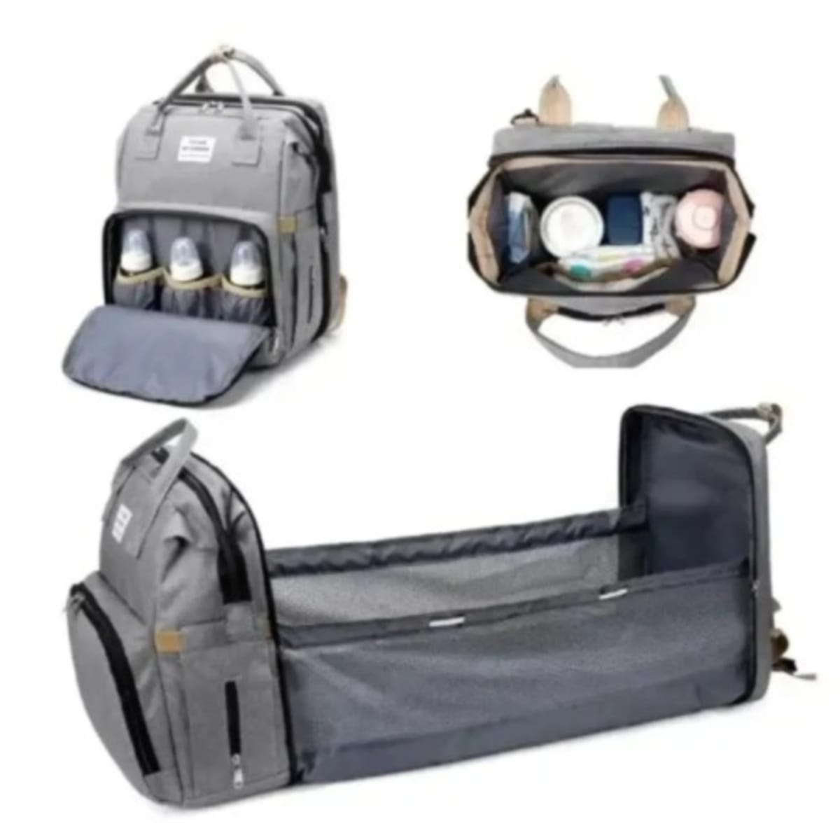 Changing bag hot sale with bed