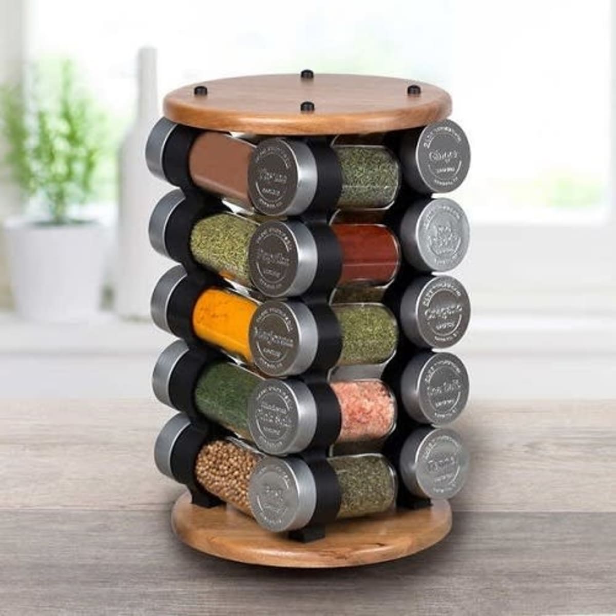 ProCook Contemporary Spice Rack 20 Jars