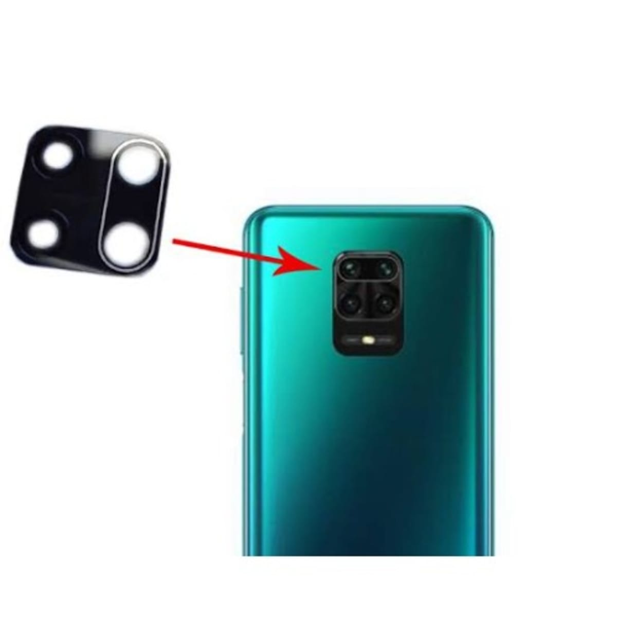 camera glass for redmi note 9