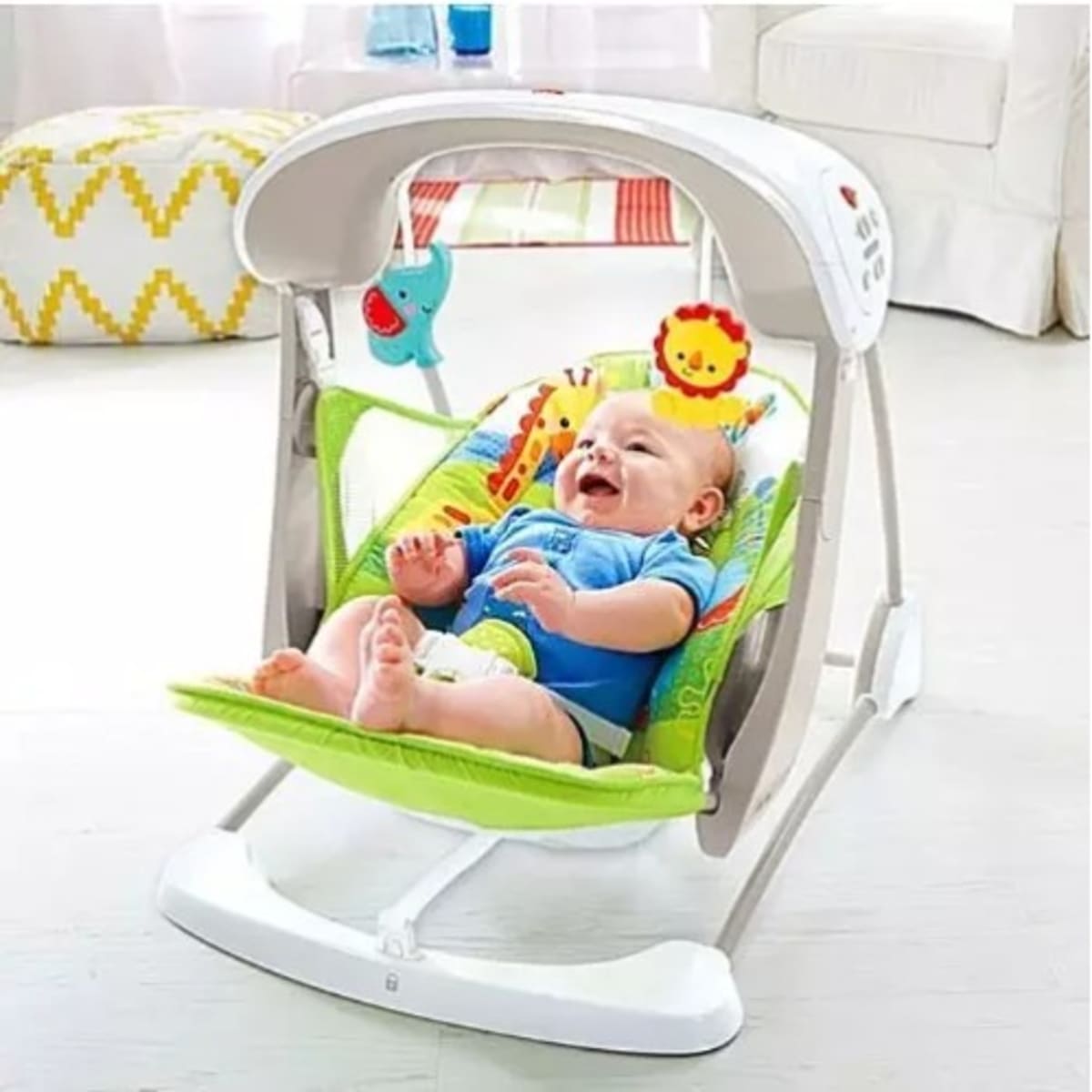 Fisher price rainforest take along swing and hotsell seat