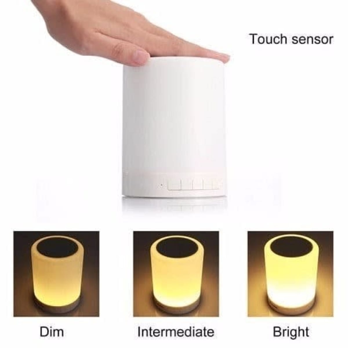 Touch lamp portable shop speaker