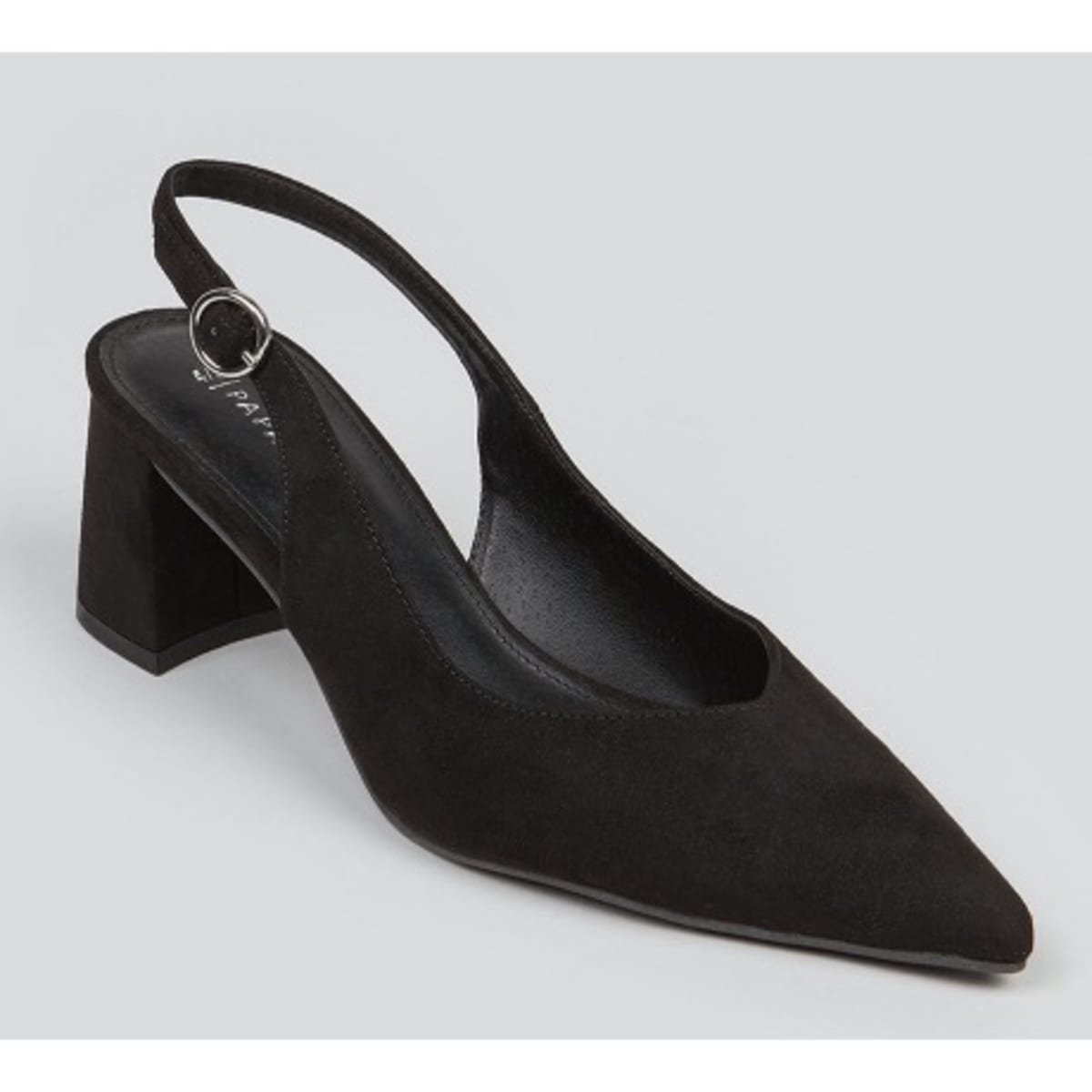 Papaya Slingback Court Shoes -black | Konga Online Shopping