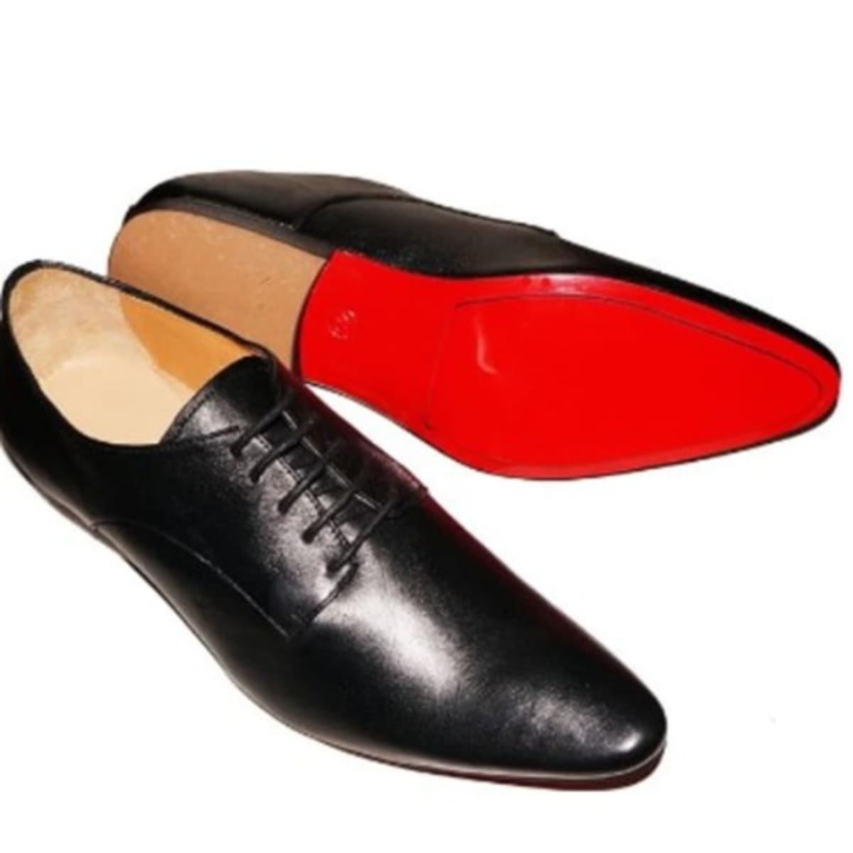 Mens formal shoes with red best sale soles