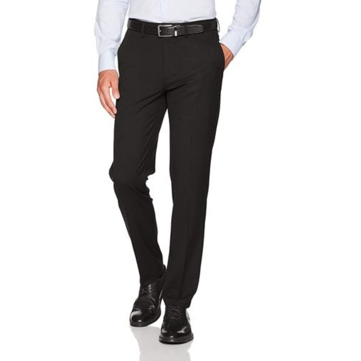 Custom Fit Men s Corporate Pant Trouser Black Konga Online Shopping