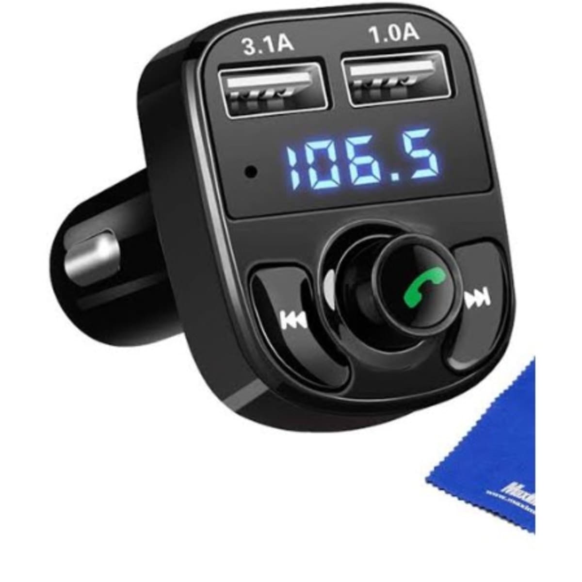 X22 Car Bluetooth +Mp3 Player With FM & Dual USB Car Charger