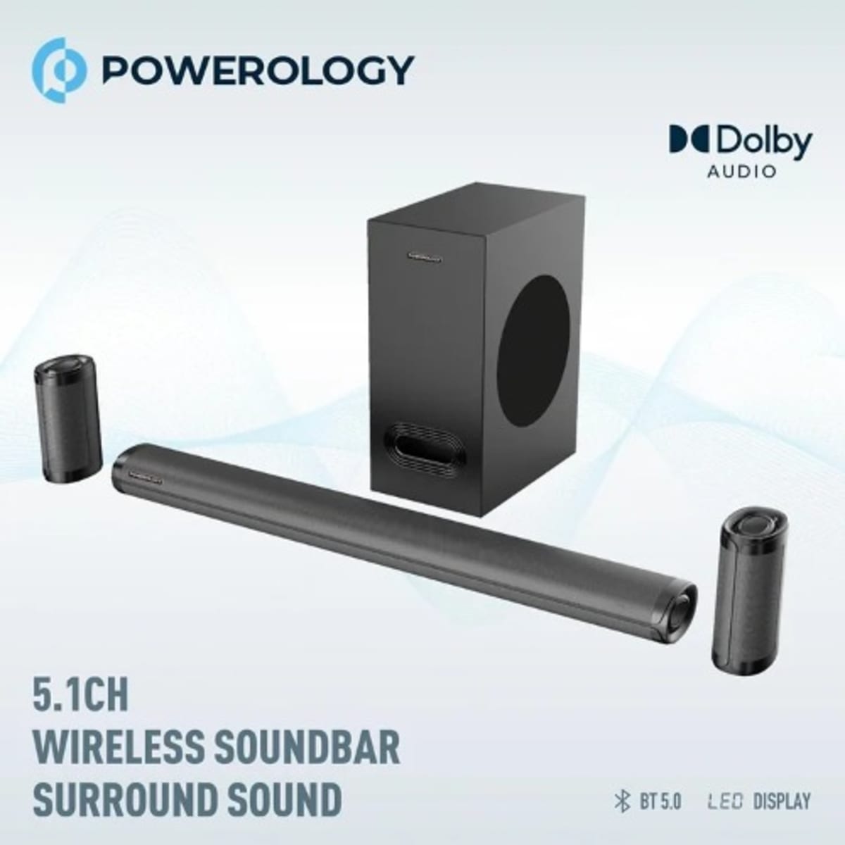 Wireless hotsell soundbar 5.1