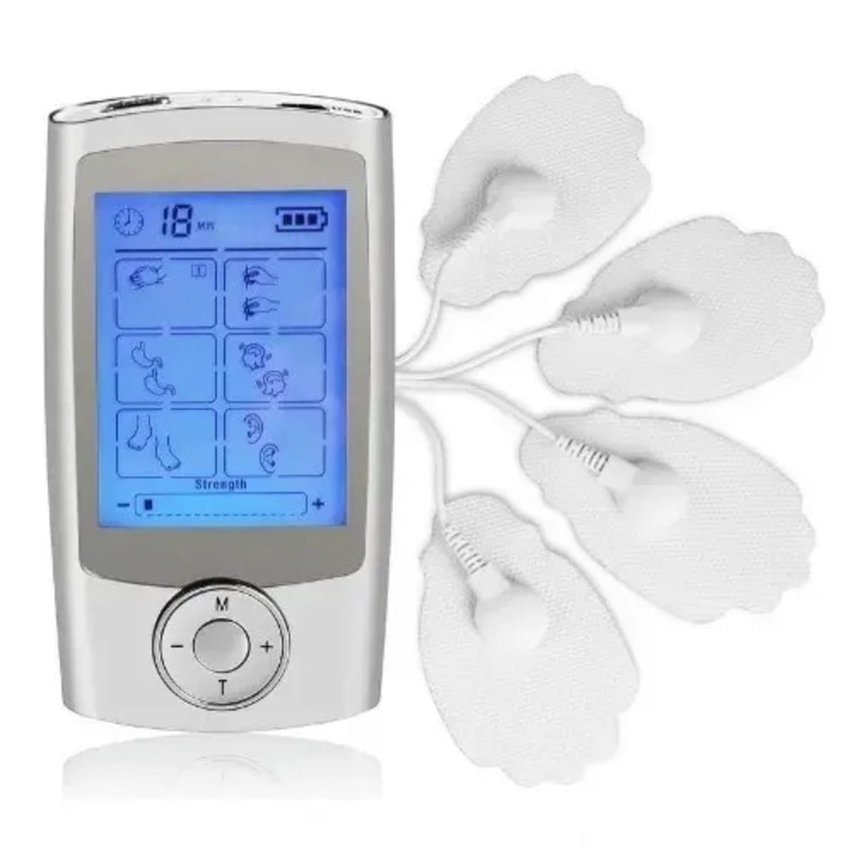Rechargeable Tens Machine Digital Therapy Full Massager Pain Relief  Acupuncture