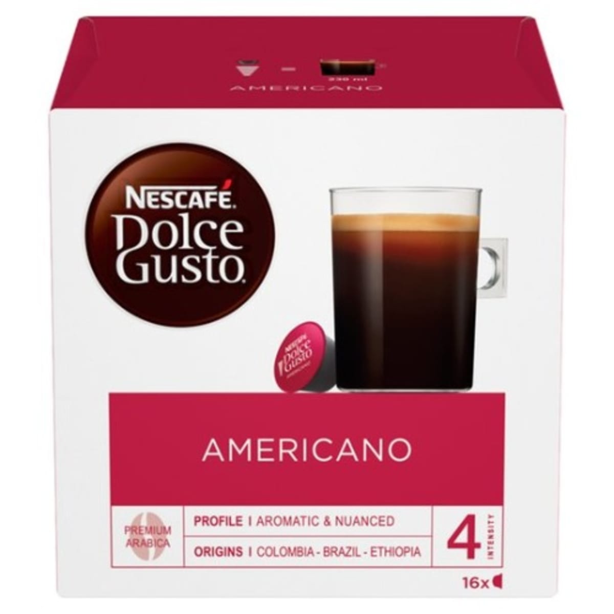 Looney Tunes Bugs' Chocolate - 10 Capsules for Dolce Gusto for €3.59.