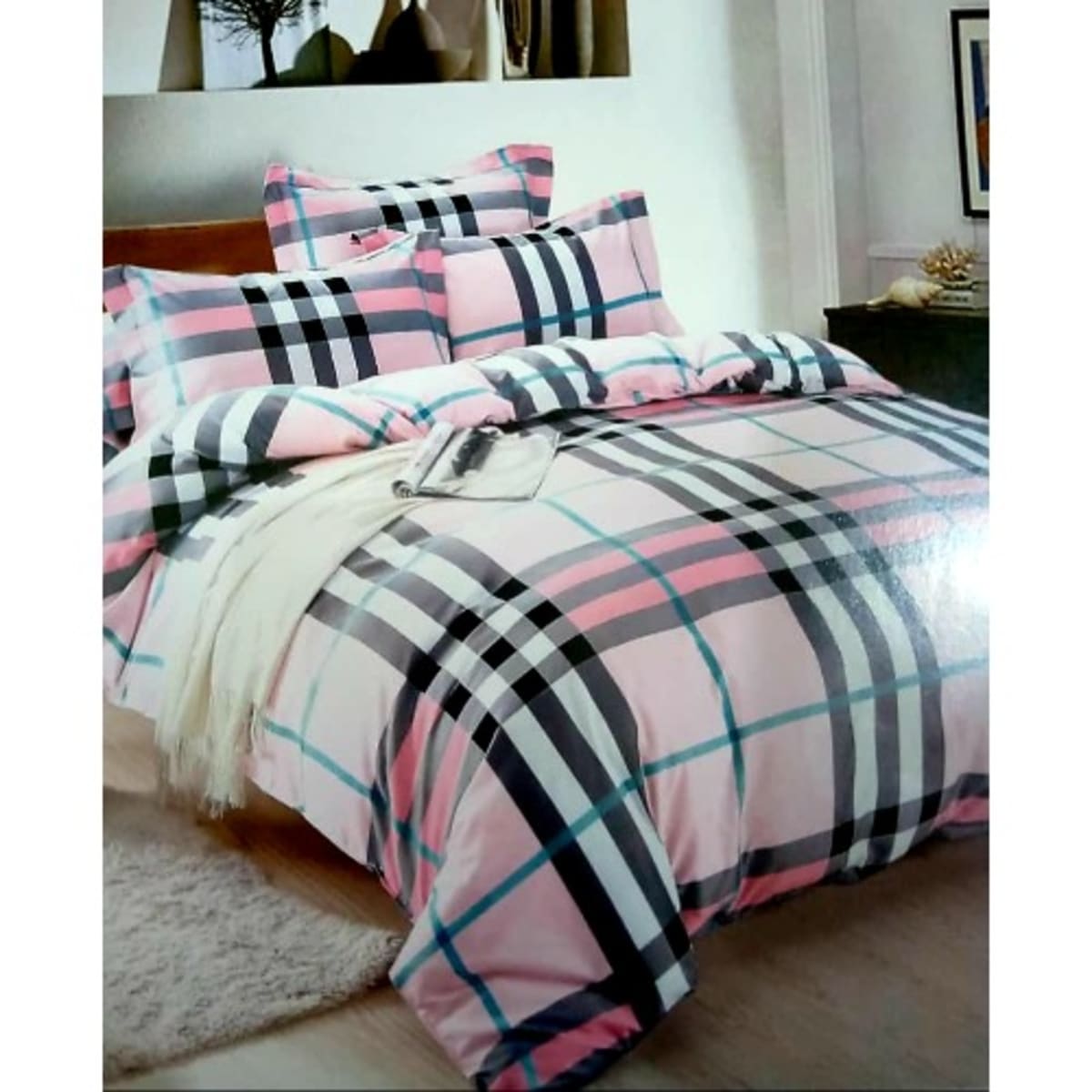 Burberry store bed comforter