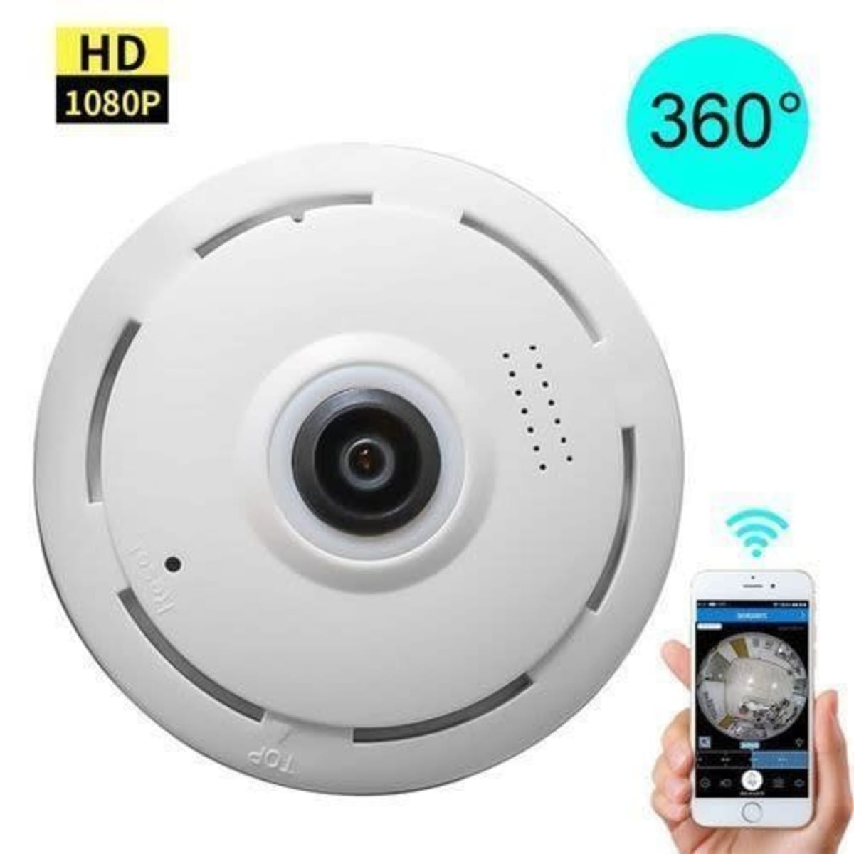 Mini Caméra De Surveillance – 360 ° – WiFi - Ivoirshop - Site de
