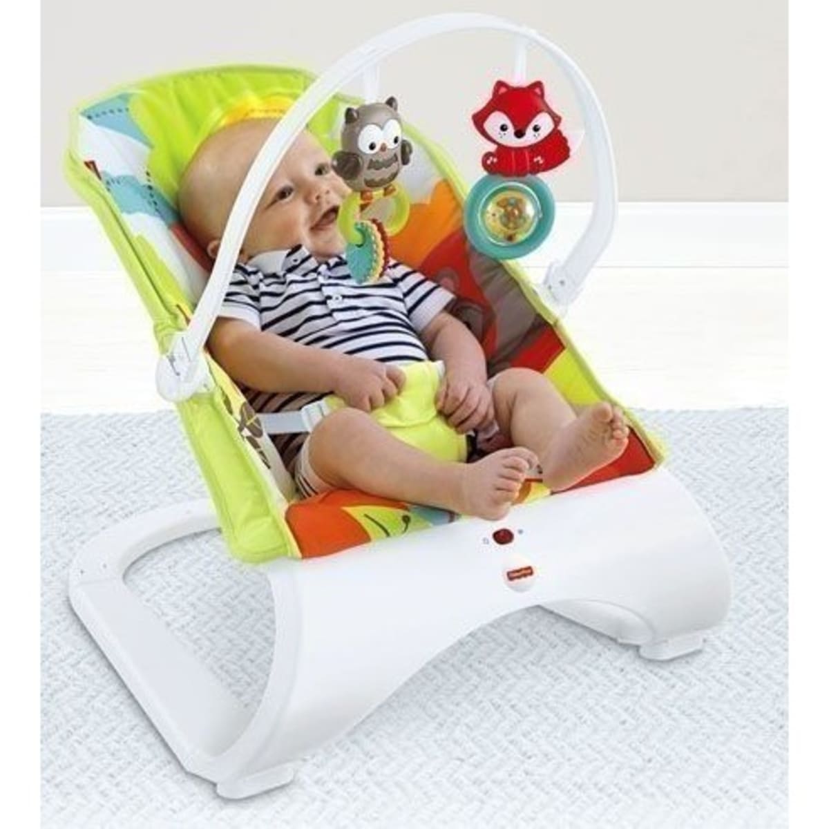 Fisher price rainforest comfort curve bouncer 2025