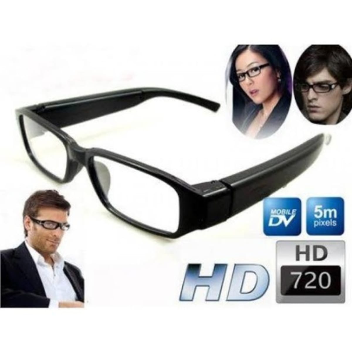 Spy camera discount eye glasses