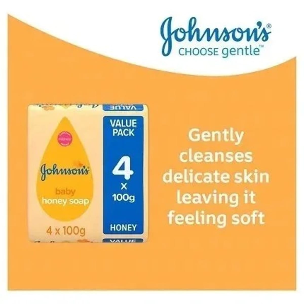 Johnson s Baby Honey Soap 100g X 4pcs Konga Online Shopping