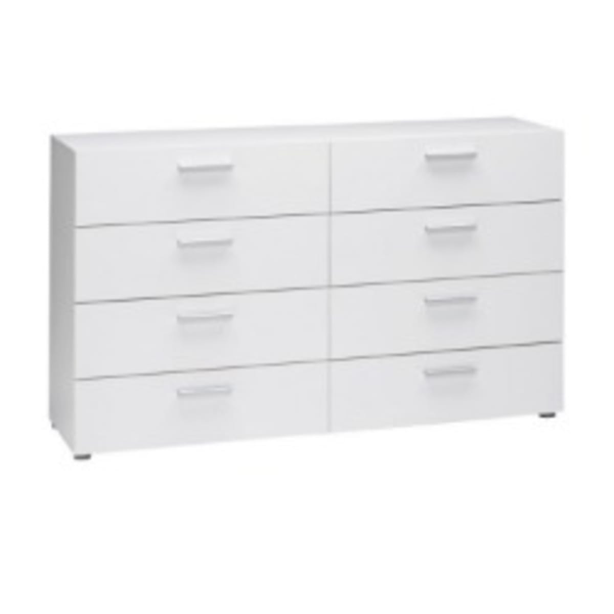 Tvilum Austin 8 drawer Double Dresser White Konga Online Shopping