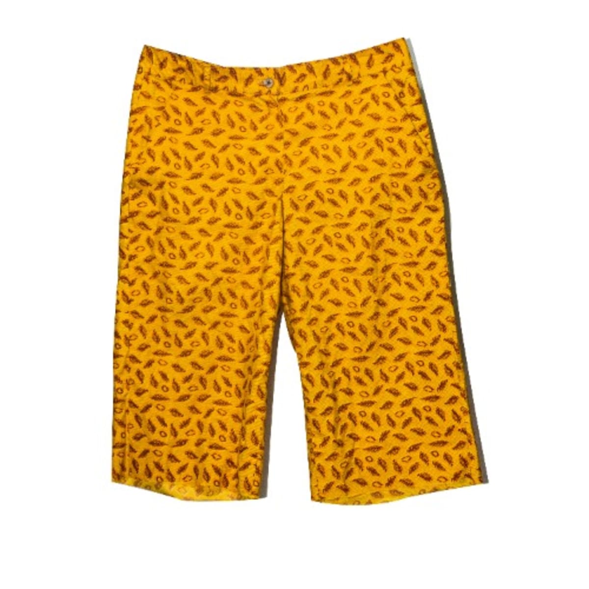Ankara knee length shorts sale