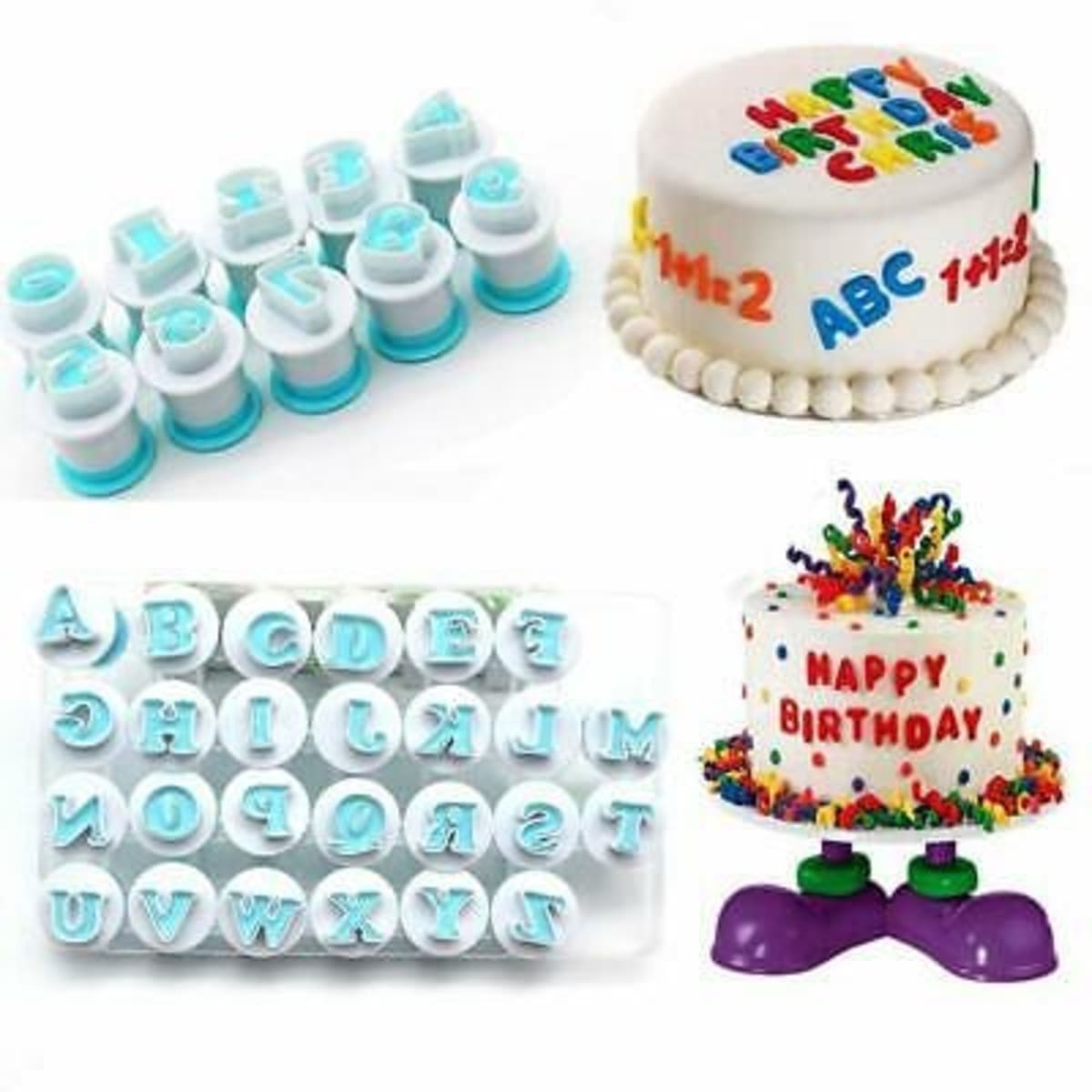 Number and Letter Shaped Cakes | Eclectic Edibles by Jay.Cee