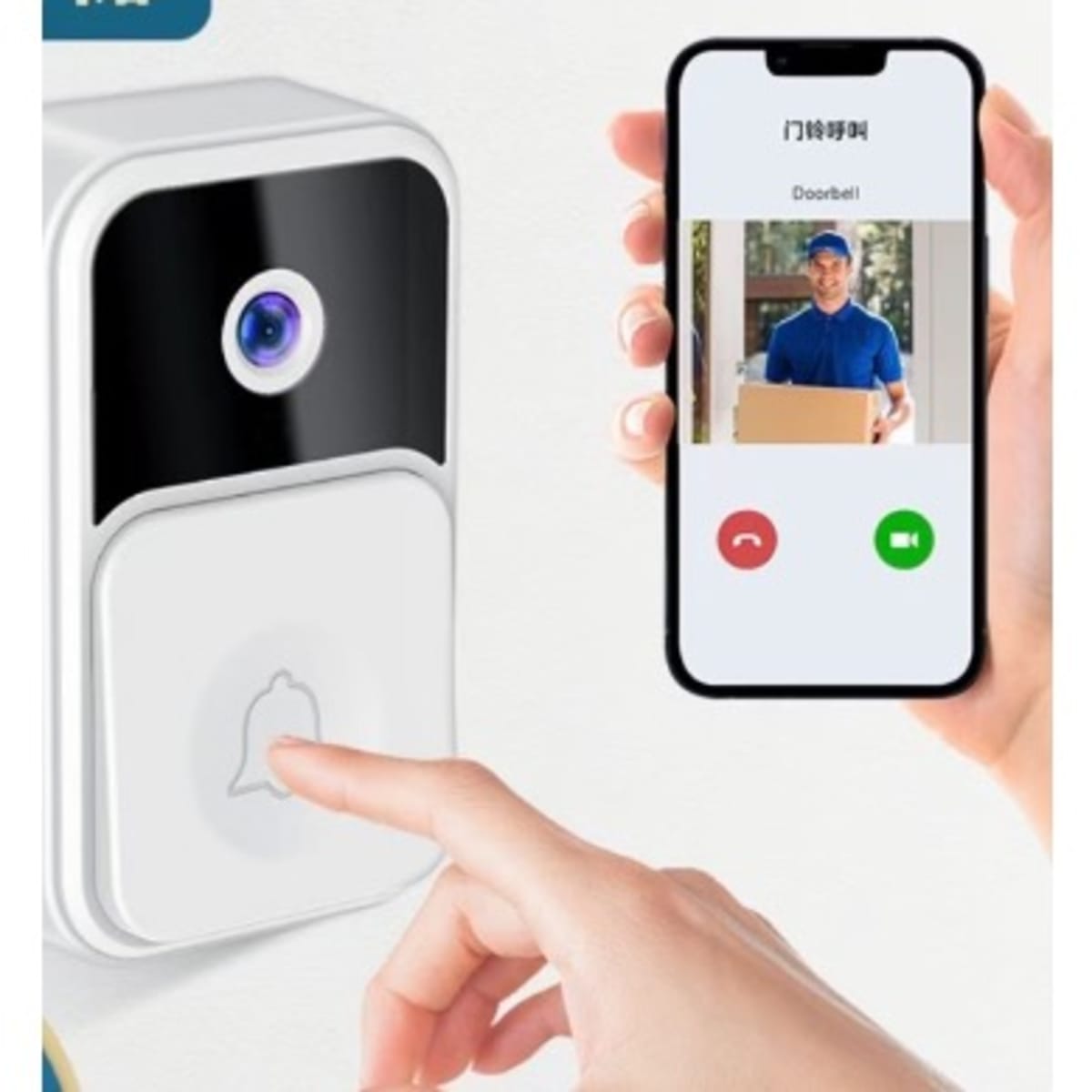 Wireless cheap doorbell viewer