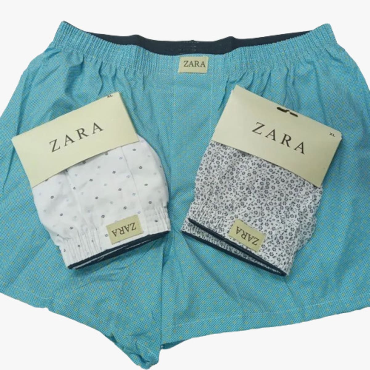 Zara 3-in-1 Men's Multicolored Boxers