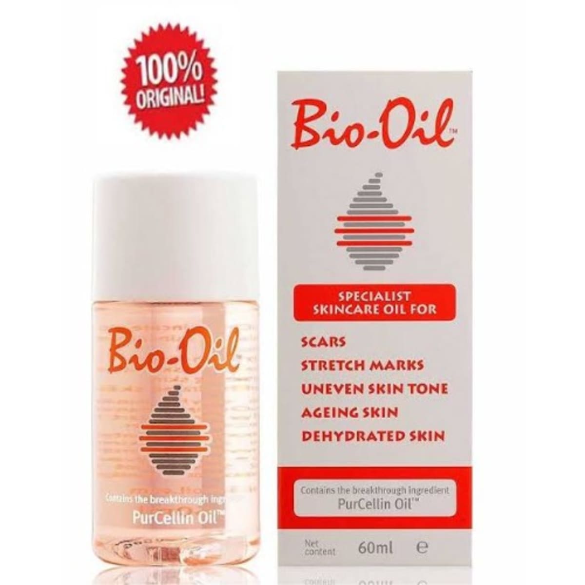 BI-OIL, repairing and moisturizing oil, bottle of 60ml