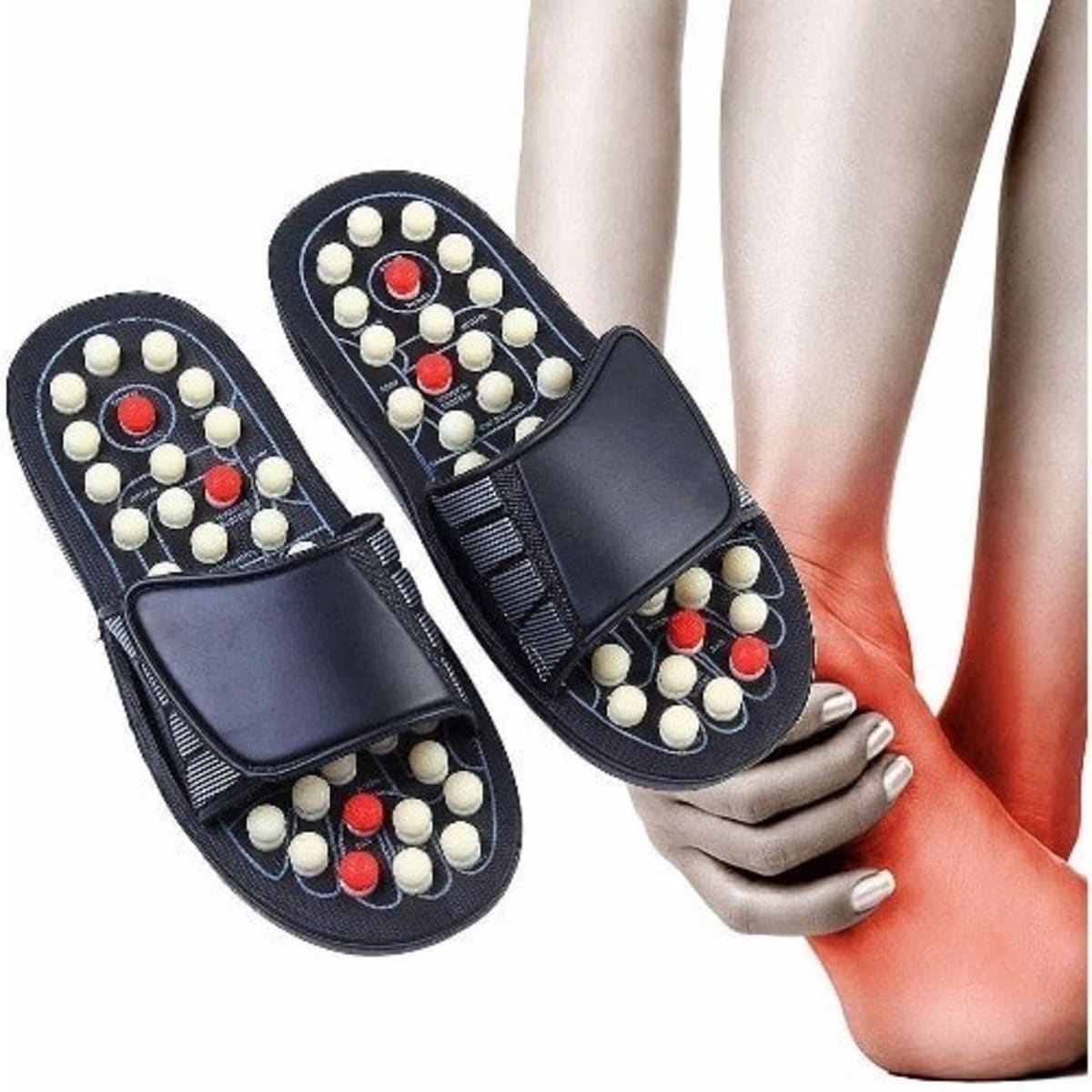 Reflexology massage slippers sales