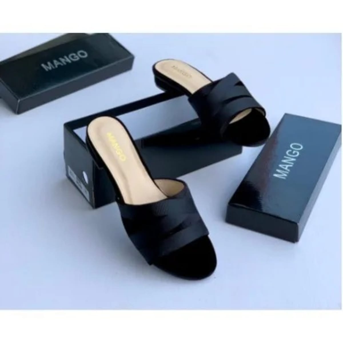 Mango slippers on sale