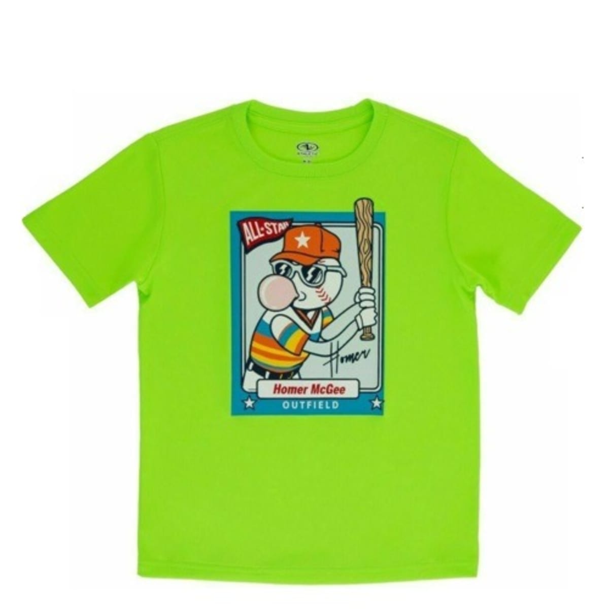 boys neon green shirt