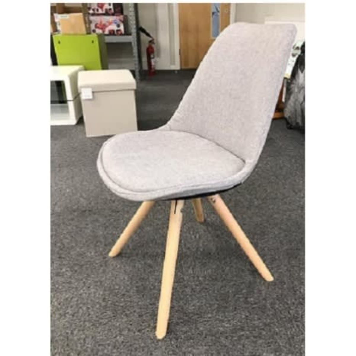 Argos Hygena Charlie Round Dinning Table With 4 Vestina Chair Set