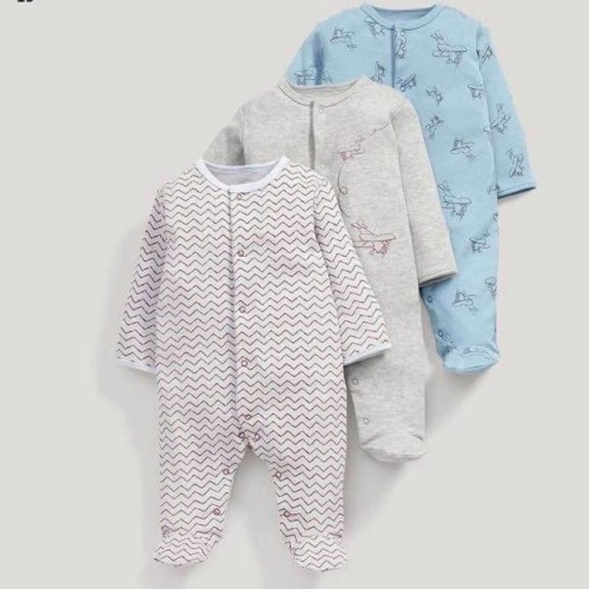 George Baby 3 Piece Sleepsuits Konga Online Shopping
