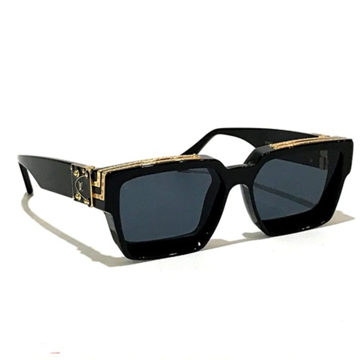 Luxury Square Millionaire 1.1 Sunglasses - Black