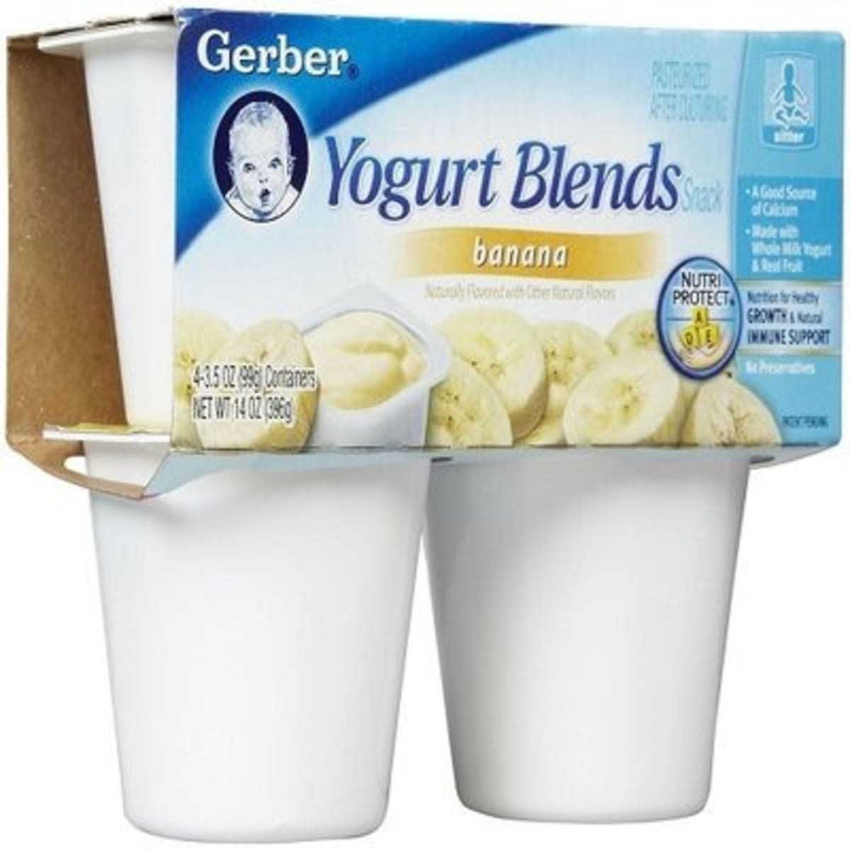 Yogurt Blends Banana 4pk