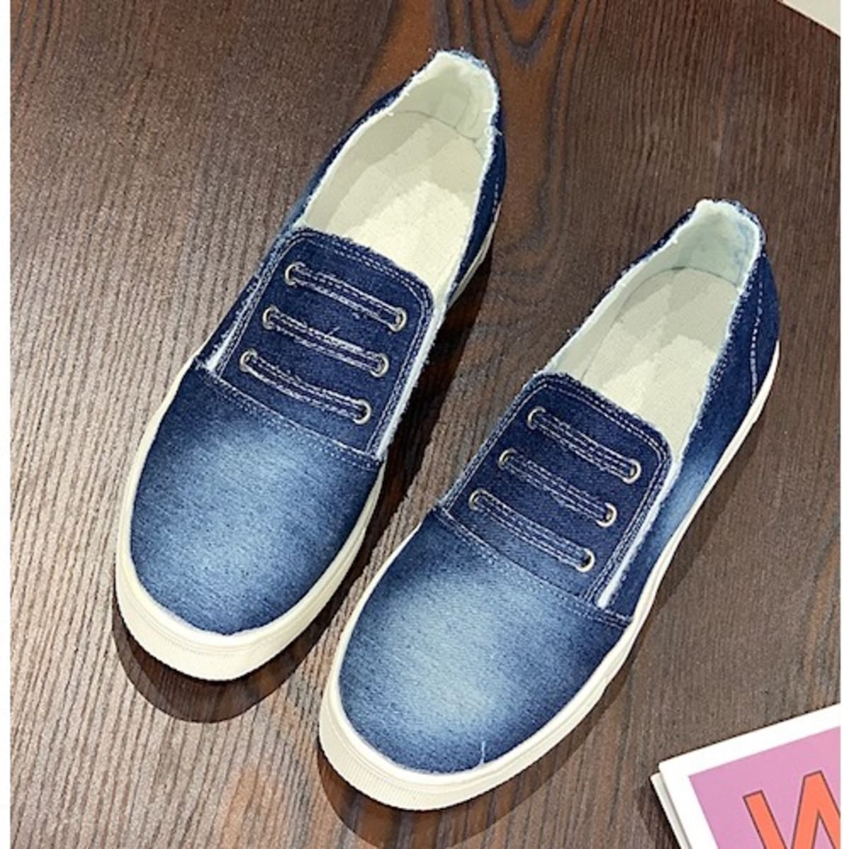 Demin Flat Shoes Blue Konga Online Shopping
