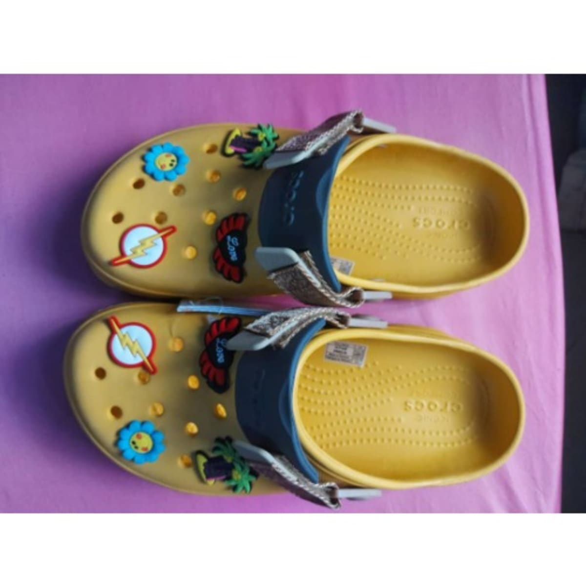 Yellow hotsell croc jibbitz