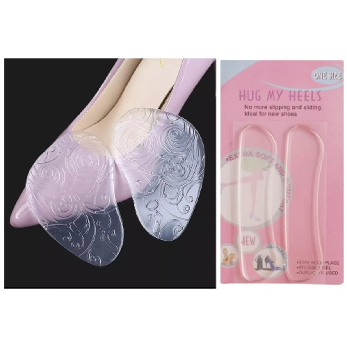 Clear new arrivals gel insoles