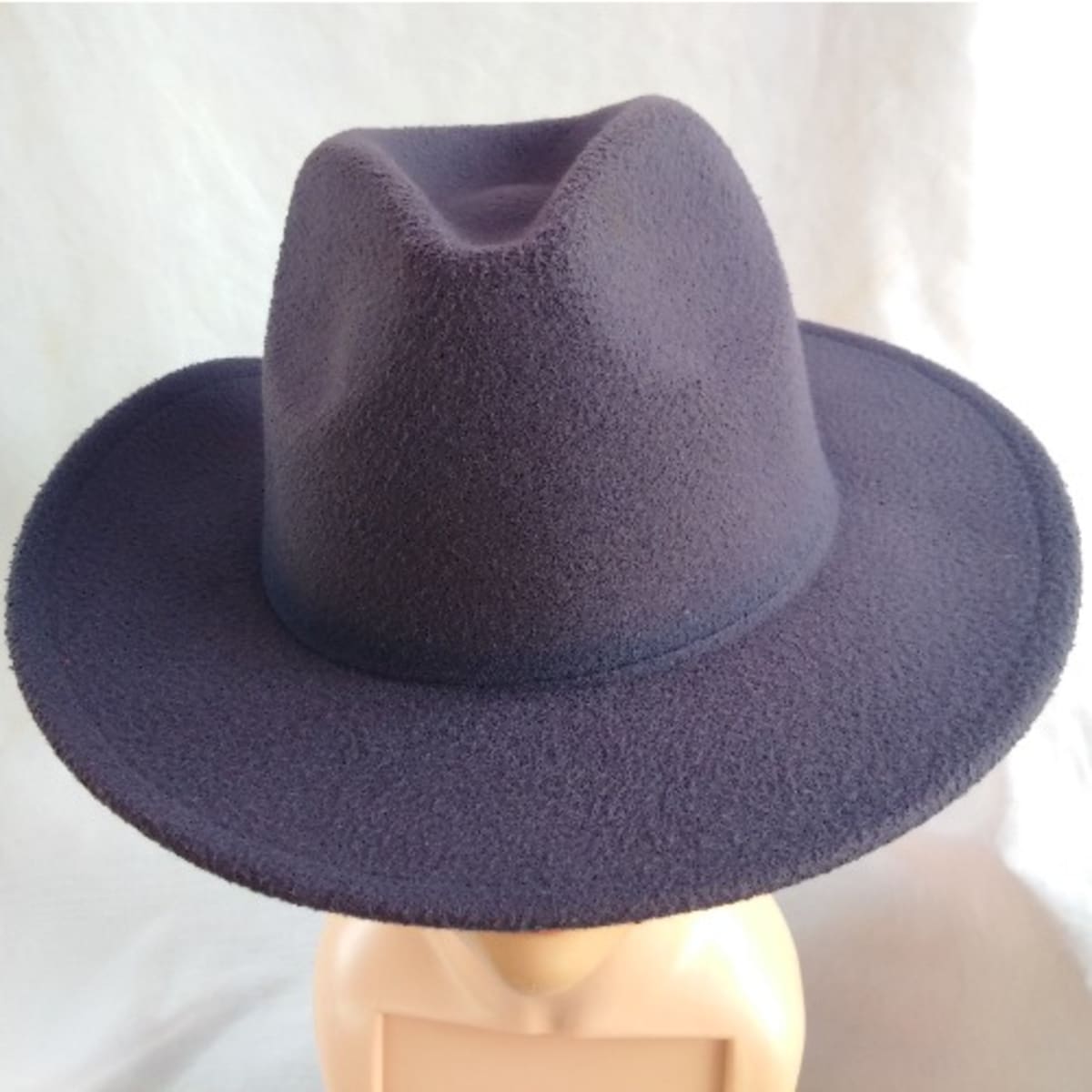 Mens suede fedora hat hotsell