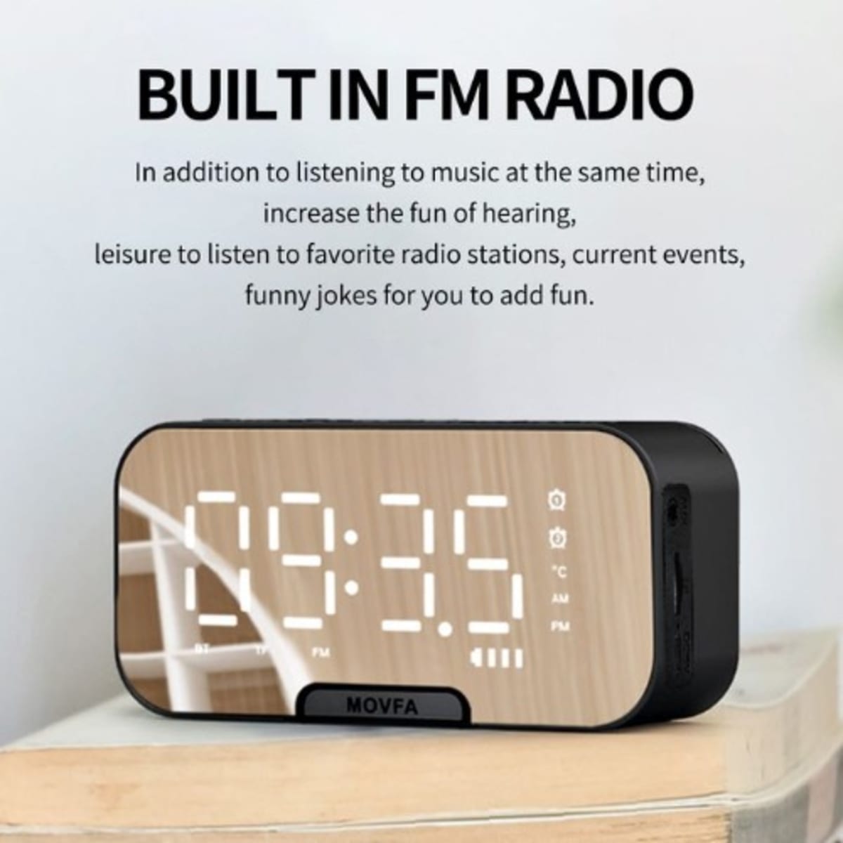 Wireless speaker alarm clock online