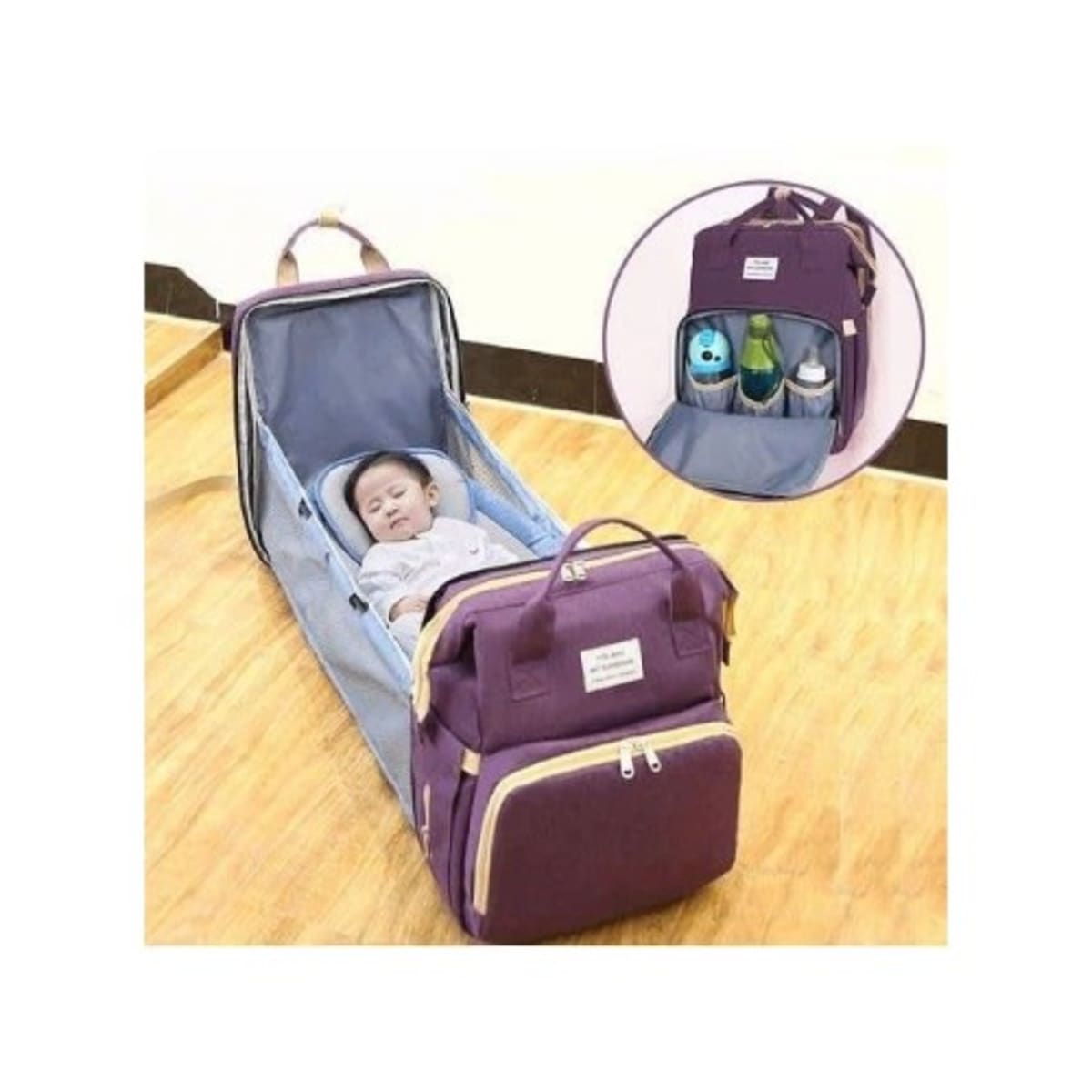 Convertible baby diaper bag sale