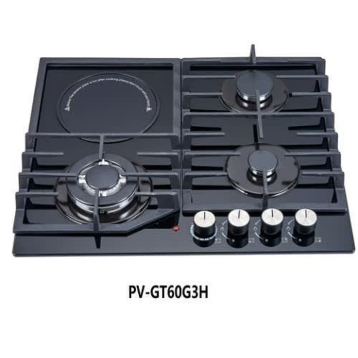 Three burner hot shop plate