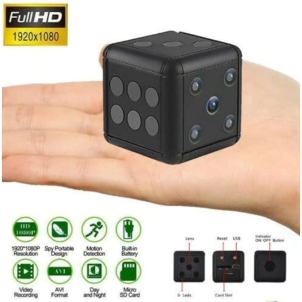 dice mini camera