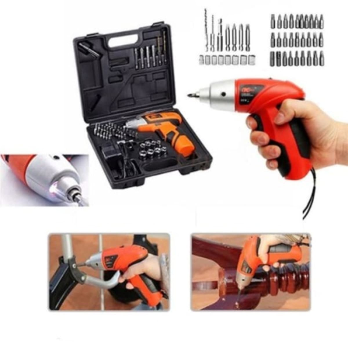 Rechargeable hotsell screwdriver set