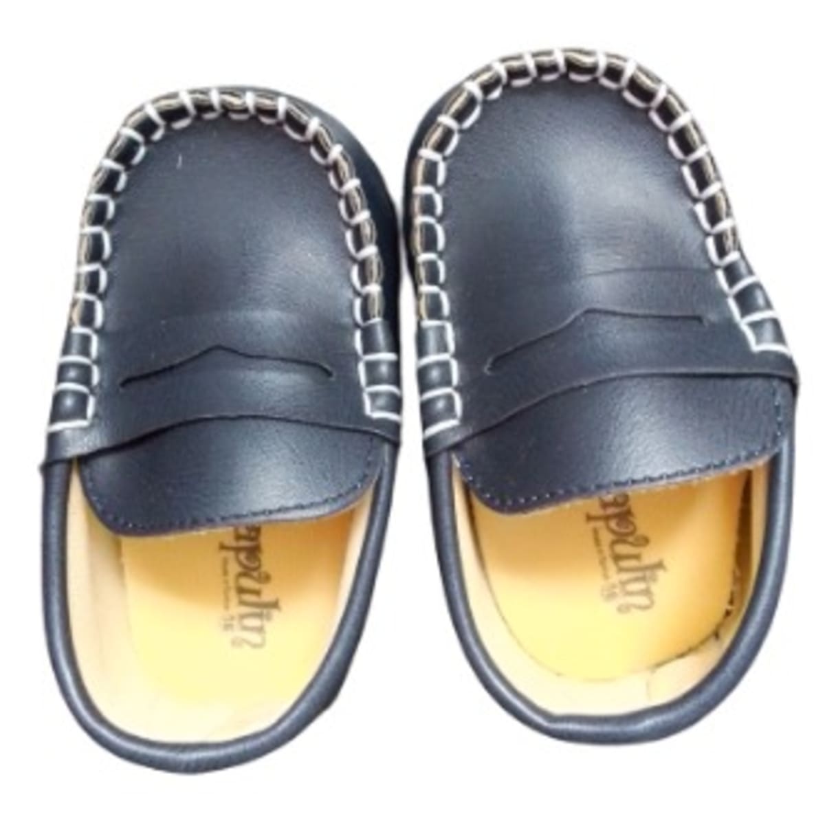 Black pre top walker shoes