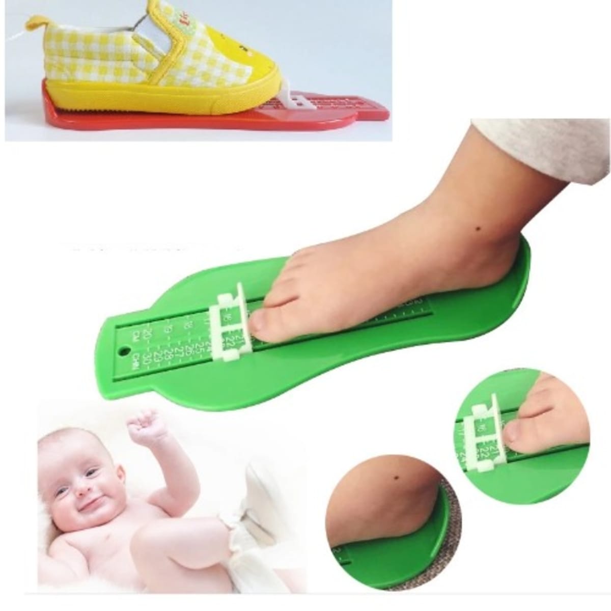 Child shop foot measure
